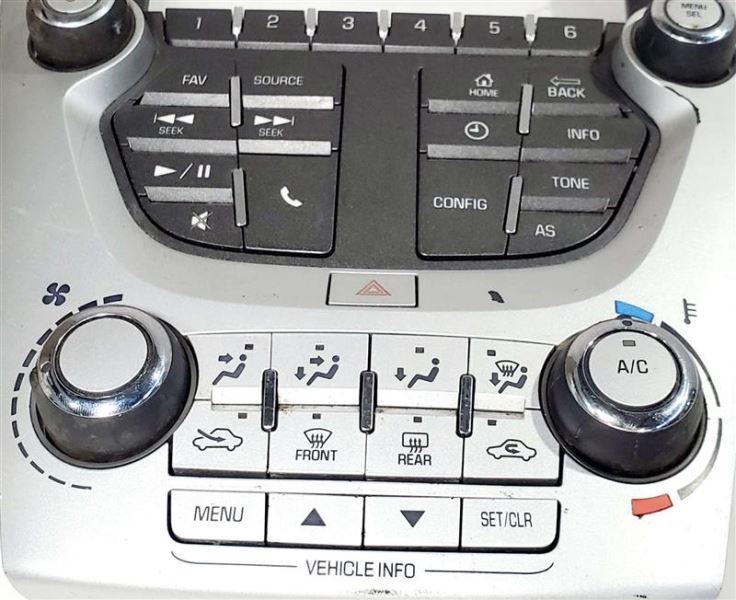 Radio Controls PN 84096683 OEM 2016 2017 Chevrolet Equinox  Item image 2