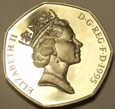 Giant Cameo Proof UK 1995 50 Cent ~ We Have G.B. Test Print-
show original ti... - £8.39 GBP