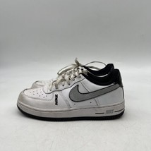 Nike Air Force 1 DQ3807-101 Boys white Low Top Lace Up Sneaker Shoes Siz... - $24.74