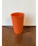 Vintage Tupperware Cup 1320 - great vintage orange color! - $4.95