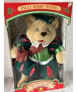 1993 Jingle Merry Teddies Squire Very Merry  Christmas 20” Plush Exclusi... - £22.94 GBP