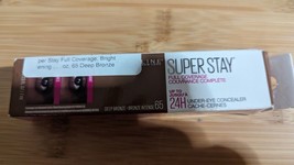 NEW  Maybelline Super Stay Full Coverage Under-Eye Concealer 65 DEEP BRONZE - $9.89