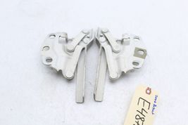06-10 VW VOLKSWAGEN PASSAT B6 HOOD HINGES LEFT & RIGHT PAIR E4879 image 2