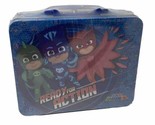 PJ Masks Ready for Action Tin Activity Set Lunch Box Sealed Markers Stic... - $6.94