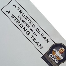 Mr. Clean Stationery Partially Used 5.5 x8.5 Note Pad &quot;A Trusted Clean...&quot; - £19.35 GBP