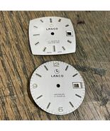 Lanco Watch Dials 17 jewels incabloc 29mm &amp; 25mm x 26.5mm - $647.64 MXN