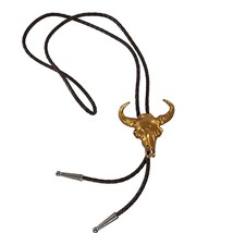 Breyer Spokes And Spurs Dinner Giveaway Bolo Tie Gold Brown - $89.99