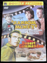 Double Feature DVD Ransom Money and Desert Commandos Charles Bronson Ken... - £0.78 GBP
