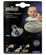 NEW Braun Pack of 40 Covers for Ear ThermoScan Lens Filters Probe - £10.35 GBP