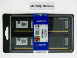 KTM2865/8G 8GB (2x4GB) PC2-3200 DDR2-400 240PIN Registered Server Memory Set-... - £85.81 GBP