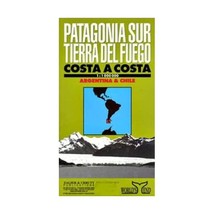 Patagonia sur, Tierra del Fuego, costa a costa, mapa escala 1:1 000 000, Argenti - $15.00