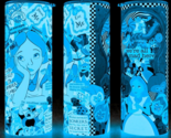 Glow in the Dark Alice in Wonderland with Cheshire Cat Fantasy Cup Mug T... - $22.72