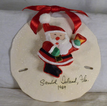 #3118 Sand Dollar Christmas Ornament - Sanibel Island, Florida 1989 - $15.00