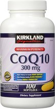 Kirkland Signature COQ10 100 Softgels, 300 mg, 6.4 Ounce - £32.75 GBP