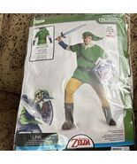 Legend of Zelda Link Adult Costume Size Large 38-40 Nintendo 5 Pc - $23.79
