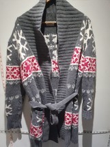 GHARANI STROK LONDON 3/4 Length Sleeve Geometric Knit Dress Size M / 12 - $16.83