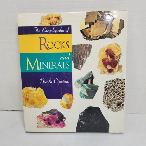 The Encyclopedia of Rocks and Minerals Hardcover Dustjacket Nicola Cipriani - $2.95