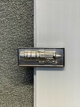 Vintage Silver Tone NASA Space Capsule Tie Clip Bar Exploration Astronau... - £11.17 GBP