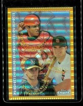 Vintage 1998 Topps Chrome Refractor Baseball Card #261 Marrero Hernandez Davis - £13.22 GBP