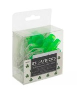 St. Patrick&#39;s Day Green Shamrock LED Lights - $364.18 MXN