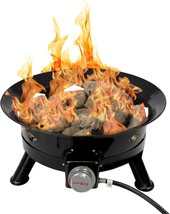 Flame King Smokeless Propane Fire Pit, 24-Inch Portable, &amp; Outdoor Living - £135.91 GBP