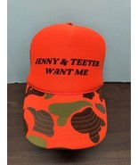 49-131 OTTO CAP Neon Camouflage Jenny &amp; Teeter Want Me  Snap Back Trucke... - £20.43 GBP