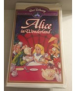 Pre-Owned Official Disney Alice in Wonderland VHS Tape - $165.01 MXN