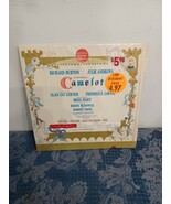 &quot;Camelot&quot; Broadway Cast Album: Julie Andrews Richard Burton LP VINYL + E... - $29.69