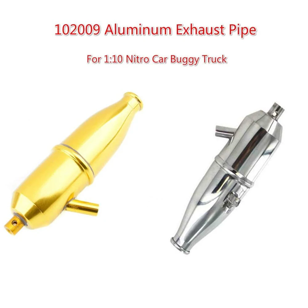 Upgrade Spare Parts Exhaust Pipe 102009 (02124) 02026 for 1/10 Nitro Eng... - $15.12+