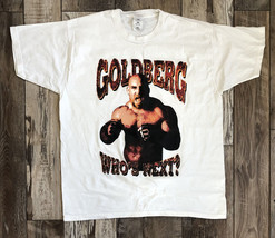 Goldberg - Who&#39;s Next? Vintage T-Shirt Fruit Loom White 1990s - Size XL - £46.92 GBP