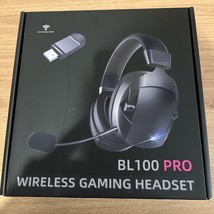Wireless Gaming Headset W Detachable Noise Cancelling Microphone 2.4G Bluetooth - £29.65 GBP