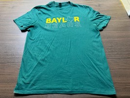 Baylor Bears Men&#39;s Green Short-Sleeve T-Shirt - Large - £6.25 GBP