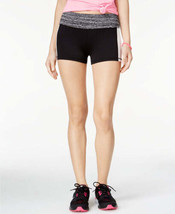 Material Girl Juniors Pull on Stretch Shorts Color-Noir Size-Large - £17.89 GBP