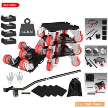 Heavy Duty Carbon Steel Furniture Dolly with 5 Wheels, Load Capacity 356... - $83.11