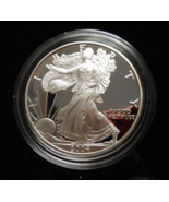 2004-W Proof Silver American Eagle 1 oz coin w/box &amp; COA - 1 OUNCE - £64.31 GBP