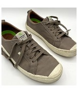 CARIUMA OCA Low Mystic Grey Leather Sneaker shoes men 9 (womens 10.5) - $61.39 CAD