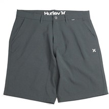 Hurley 32 x 9&quot; Black Stretch Tech Hybrid Shorts - $27.99