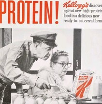 1958 Kellogg&#39;s Special K Cereal Protein Advertisement Breakfast Foods DW... - $29.99