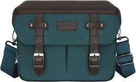 Teal Green Mosiso Camera Case Crossbody Shoulder Messenger Bag, - £37.56 GBP