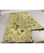 Emanuel Ungaro Multicolor Gold Floral Shawl/Wrap - Made In Italy - $14.85