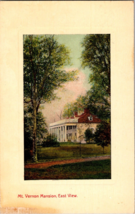 George Washington Mansion Mt. Vernon East View Virginia Vintage Postcard (C8) - £5.13 GBP