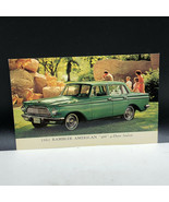 CLASSIC CAR POSTCARD vintage ephemera post card 1962 Rambler american se... - £10.37 GBP