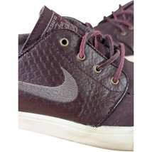 Nike Stefan Janoski Skateboarding Shoes Burgundy sz 9.5 SB Skate 375361-651 - $62.27