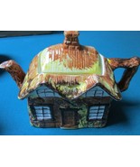 PRICE England TEA SET TEAPOT SUGAR CREAMER HOUSE VILLAGE SHAPED  - $170.59 CAD