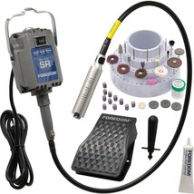FOREDOM 2230 Jeweler Rotary Tool Kit, Hand-piece, Accessories, Chuck Key, Grease - $361.78