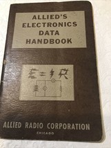 Vintage Allied Electronic Data Handbook Allied Radio Corporation 2nd ED 1958 7th - £6.03 GBP