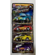 Taco Bell Racin&#39; Rockets Die Cast Cars set of 4 - $184.72 MXN