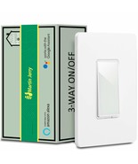 Martin Jerry 3 Way Smart Switch, Alexa Voice Control, Google, Way Light ... - $33.94