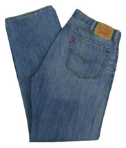 Levi&#39;s 505 Regular Fit Straight Leg Red Tab Jeans Men&#39;s W38 X L32 100% C... - $21.78
