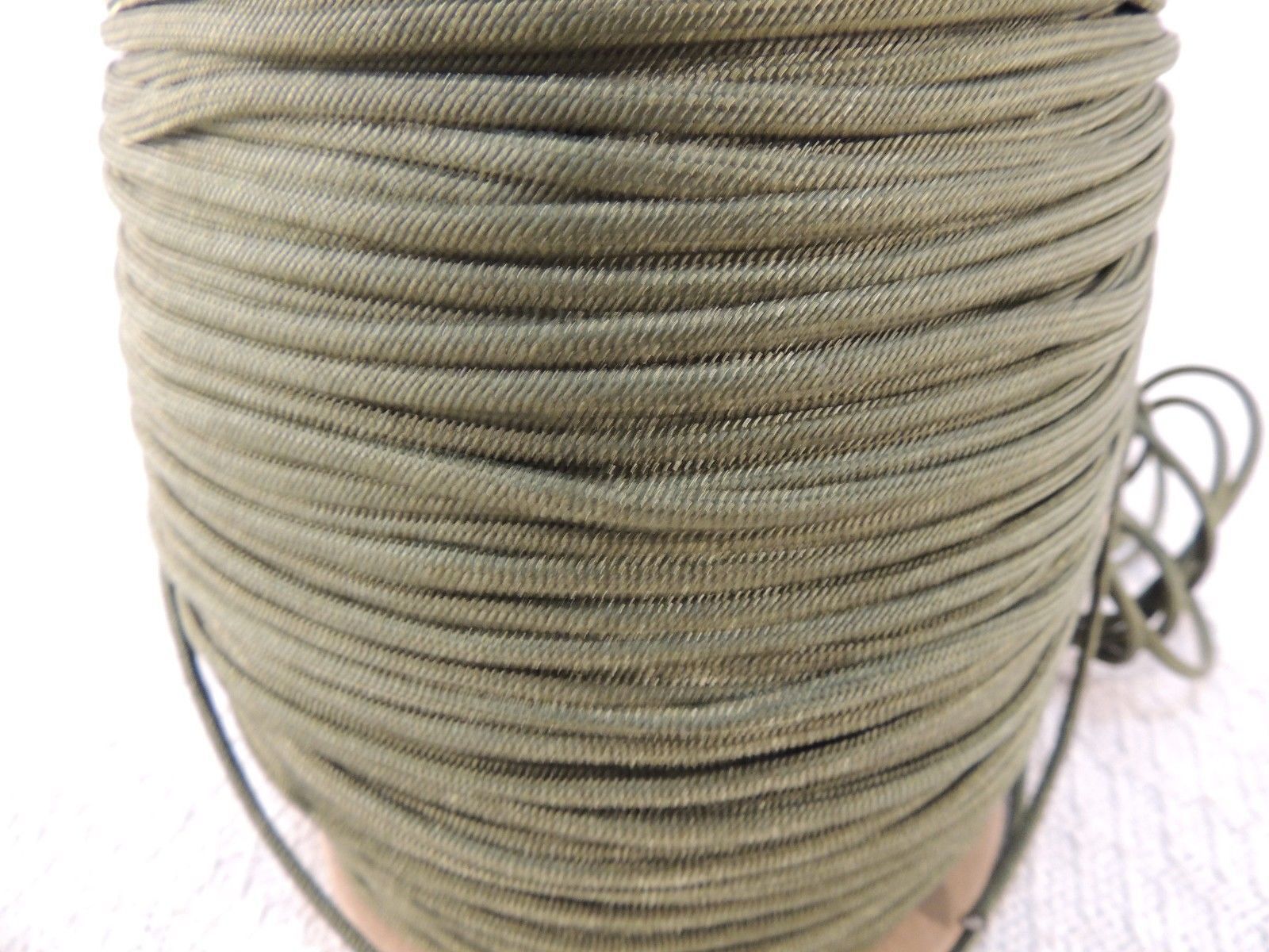 NEW Olive Drab 550 Paracord Mil Spec Type III 7 strand cord 10-100 ft BR... - $6.11+